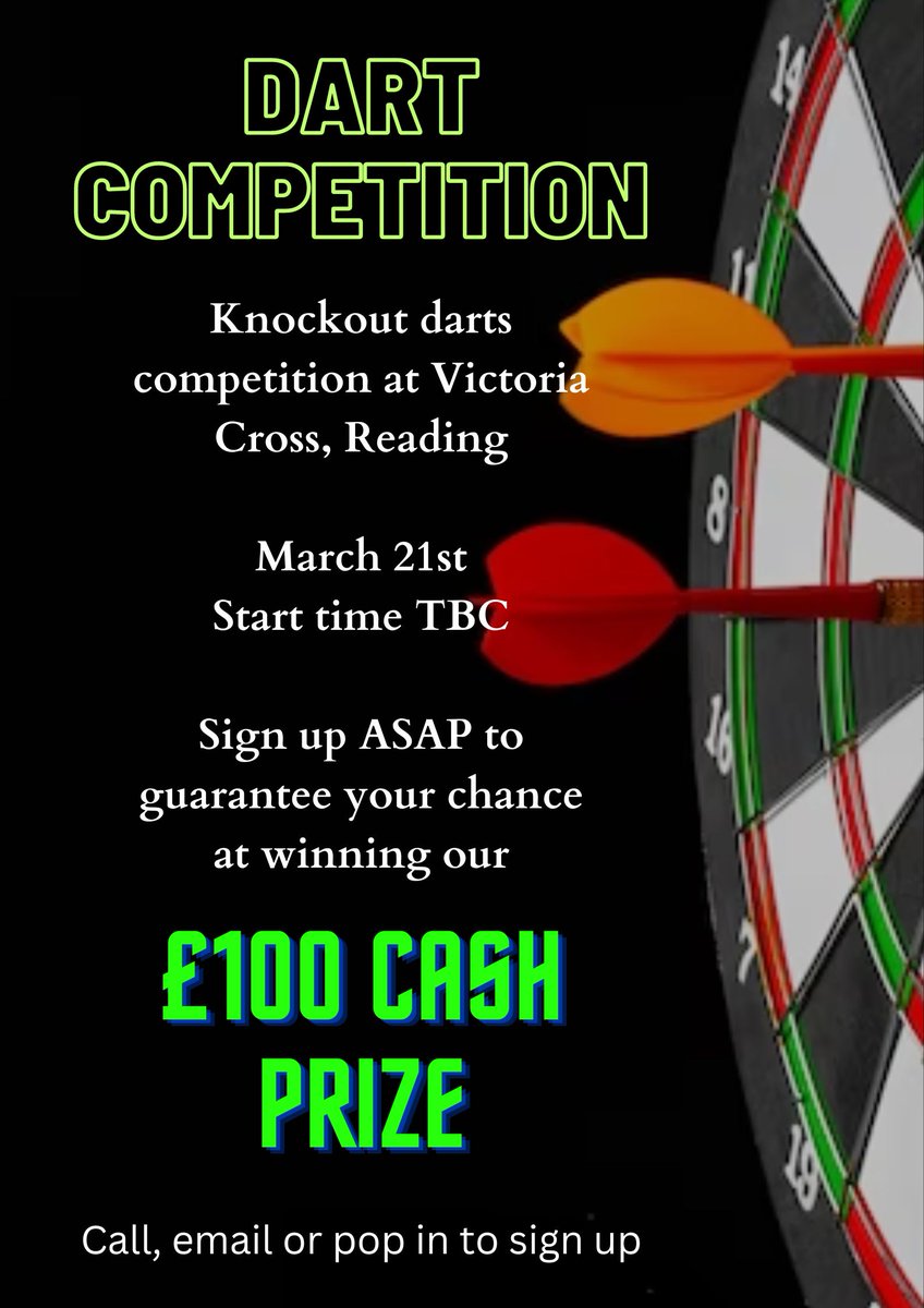 VickyCrossRDG's tweet photo. JUST UNDER A WEEK AWAY!! We need you to sign up so you don't miss your chance at winning £100 https://t.co/5F8IMYJoXh
