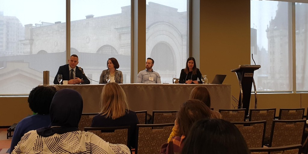 WES' <a href="/DanielCervan/">Daniel Cervan-Gil</a> and <a href="/_marinanuri/">Marina Nuri</a> joined <a href="/TBBforTalent/">Talent Beyond Boundaries</a> and <a href="/RefugeeMTL/">The Refugee Centre</a> at #MetropolisCAN25 to discuss actionable initiatives on how Canadian businesses can partner with settlement organizations to hire, retain, and invest in newcomer talent. #ImmigrantsWork #Philanthropy