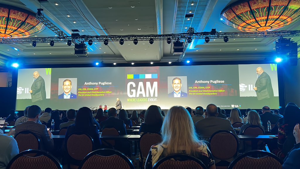 Excited to have been part of <a href="/TheIIA/">TheIIA</a> #GAM2023 conference… I learned so much and connected with great Audit leaders. #GAM #GeneralAuditManagement #GreatAuditMinds