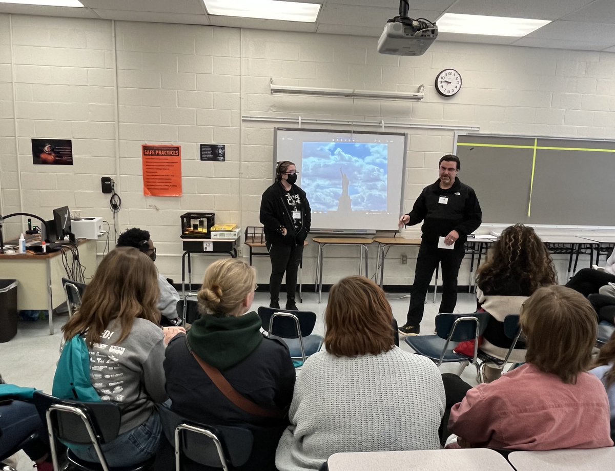 Guest author Paul Griffin inspiring students at LitCon Vol 5! #aacpslitcon #aacpsawesome