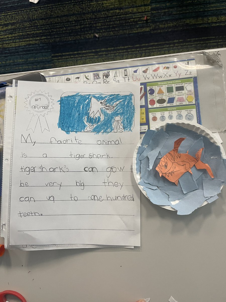 MsKGordon9's tweet photo. My first graders made paper plate collages to match their Opinion Writing, and I think they turned out amazing!! @ForestLakeEagle @Bjackson_FLE @Davis_FLE https://t.co/NOvjRzADdC