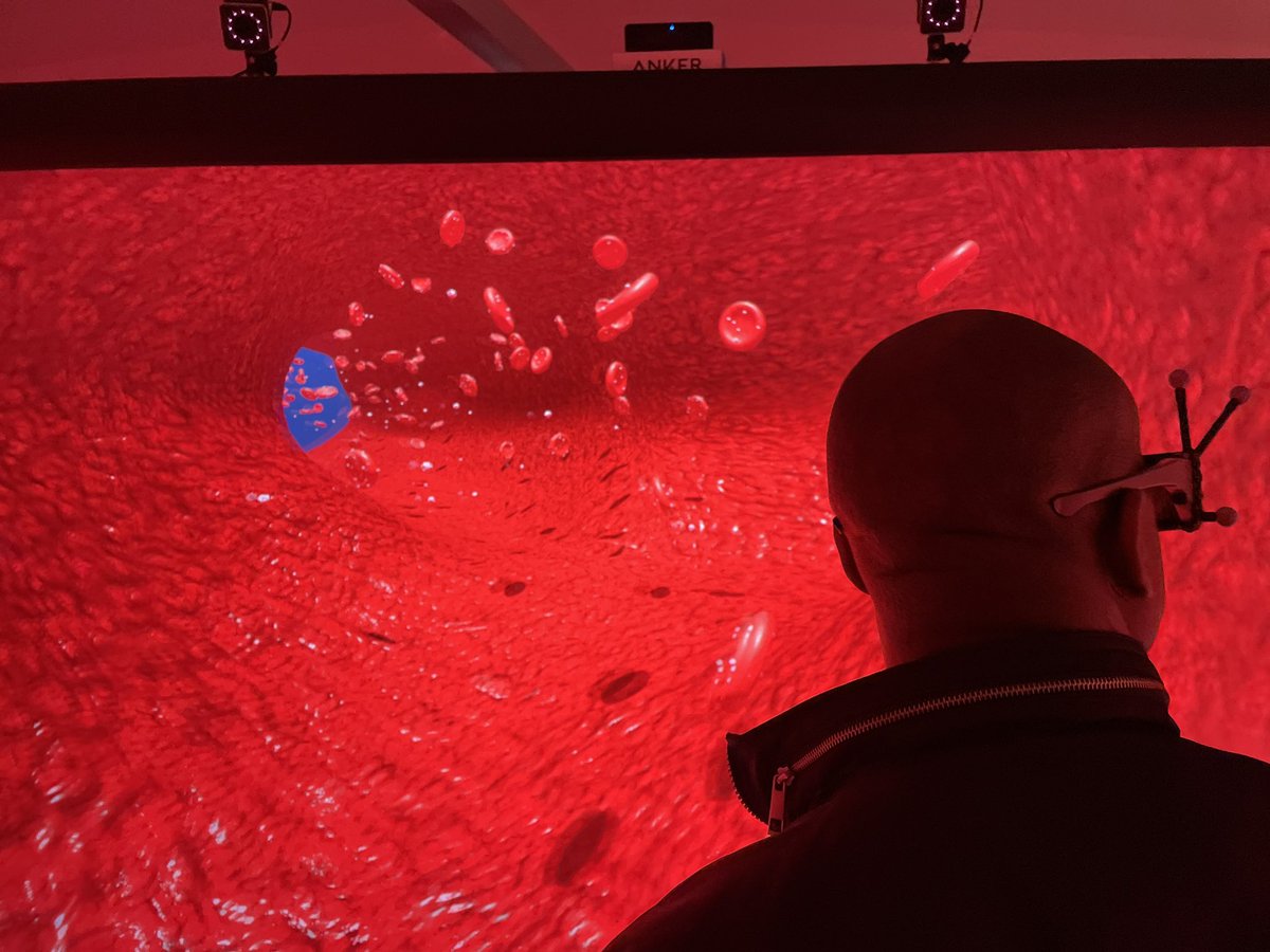 CovUniSim's tweet image. Stepping out into a #VRCave… with the good folk @oxford_brookes #TechViz looking at new forms of #immersive #tel for potential application and use @covcampus it was a enlightening trip and interesting in a very strokey-chin kind of way 🤔 #watchthisspace