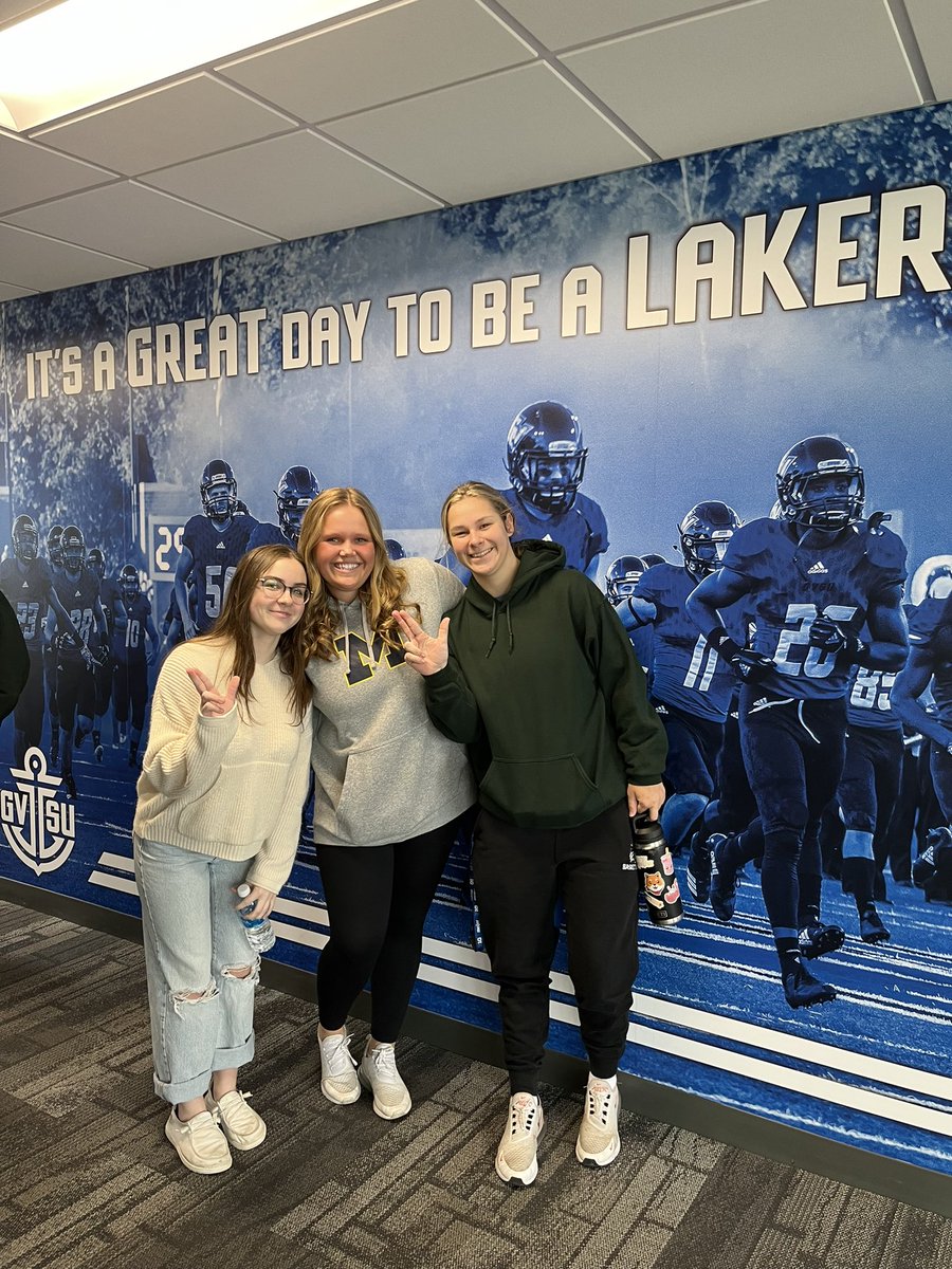 Marketing students were able to tour facilities and hear from the <a href="/GVSU/">Grand Valley State</a> Athletics Communications Dept today. Thank you <a href="/NottTim/">Tim Nott</a> and <a href="/mitch_ashcraft/">Mitch Ashcraft</a> for setting it up!