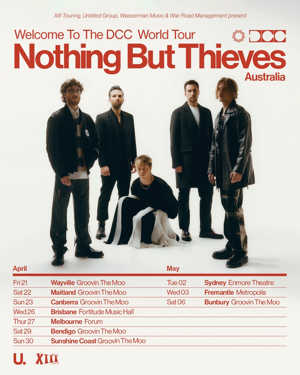 NBThieves's tweet image. :: AUSTRALIA, NORTH AMERICA it's been far too long and we are absolutely thrilled to be back. You're our first stops on the Welcome To The DCC World Tour. Let's have a ball.

Sign up for pre-sale info nbthiev.es/nbtid  

See you then x ::