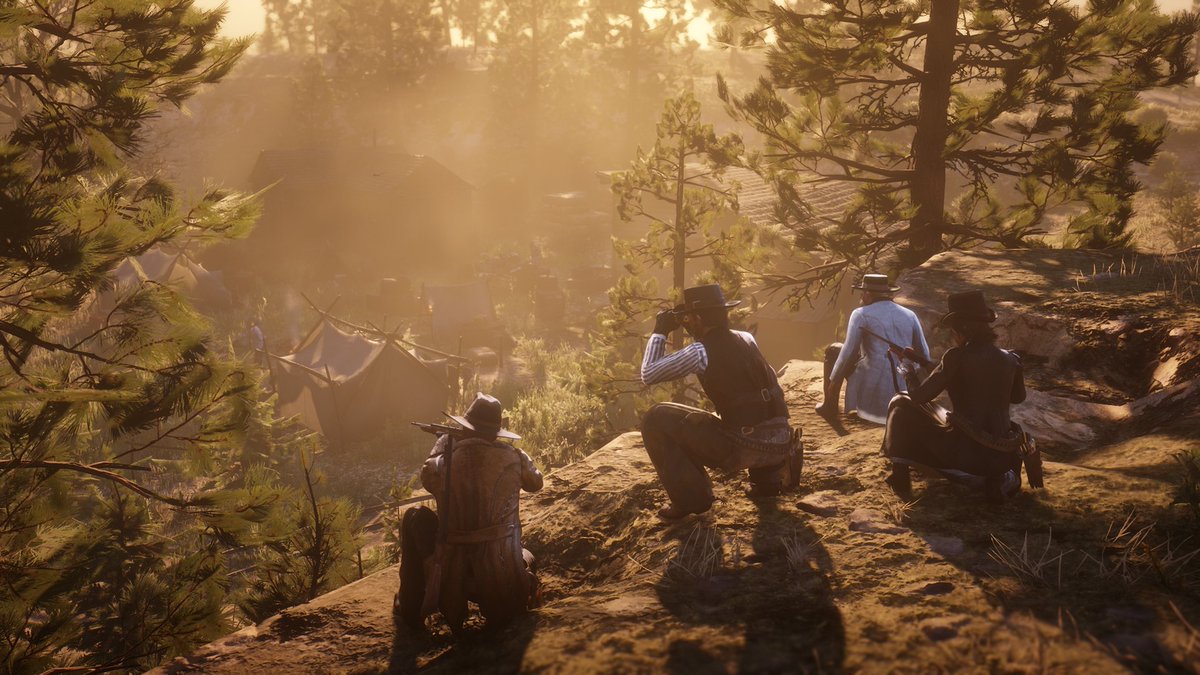 Four images from a game franchise you believe is a masterpiece, no title.