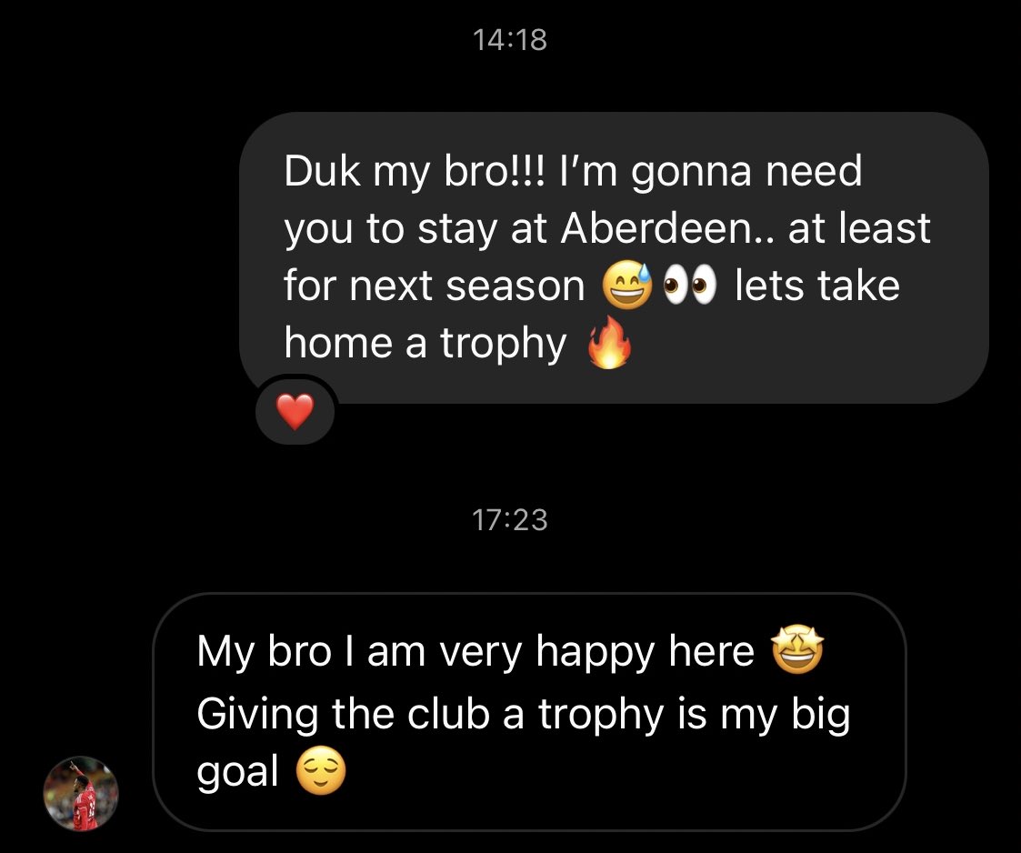 Just like that, have no fear… I get things done ✅

What’s next on the agenda lads 😅