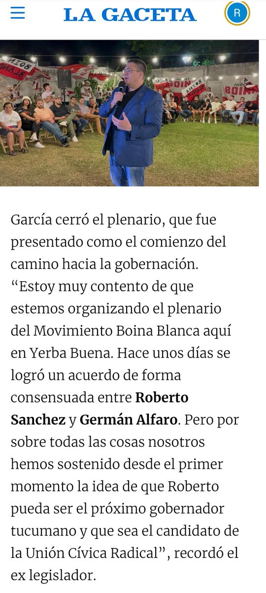 richarzurita's tweet photo. 👉El movimiento @boinablancaucr que lidera @ArielGarciaUCR llevó adelante en Yerba Buena una nueva edición de su #Plenario
"Estamos ante una oportunidad única de darle a la provincia la Gobernación que se merece junto a @RSanchezOK poniendo el la agenda los problemas de la gente" https://t.co/92StzGrsMj