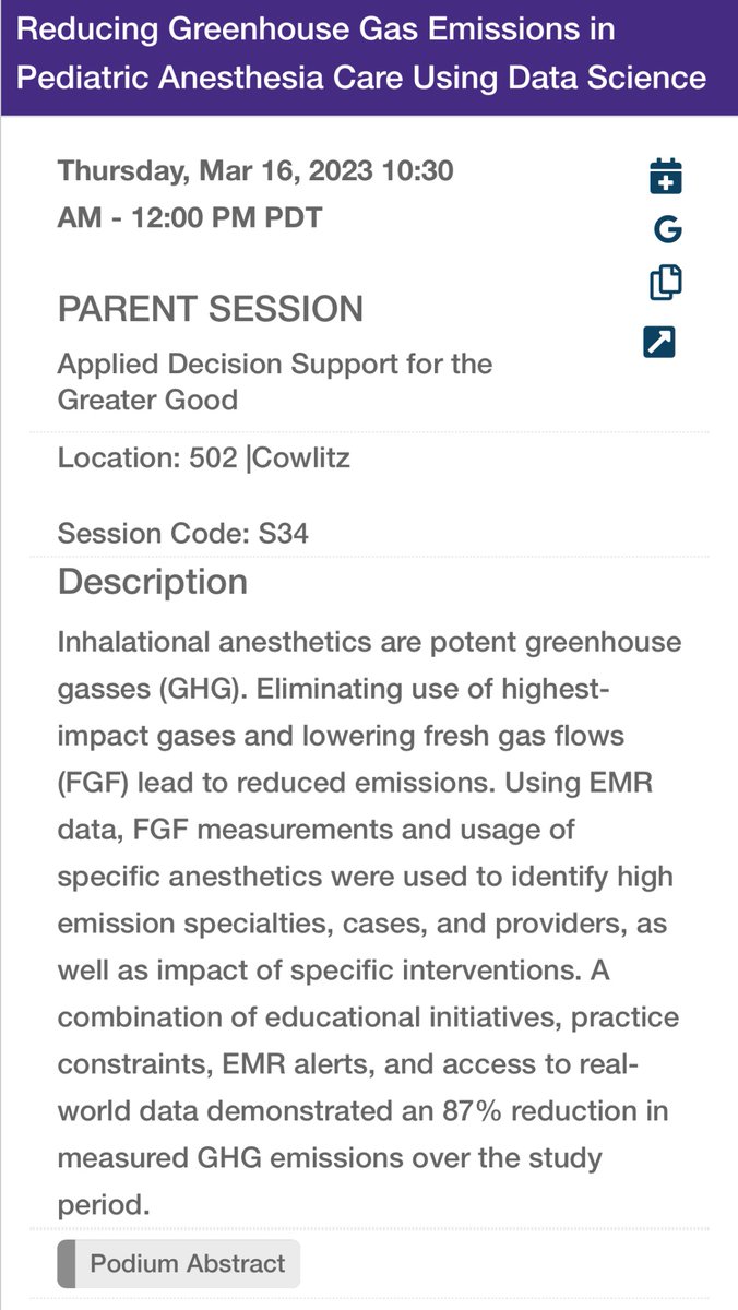 LizHansenMD's tweet photo. Excited to present my podium abstract at #IS23 @AMIAinformatics #projectspruceforest https://t.co/vDhp8iqFmP