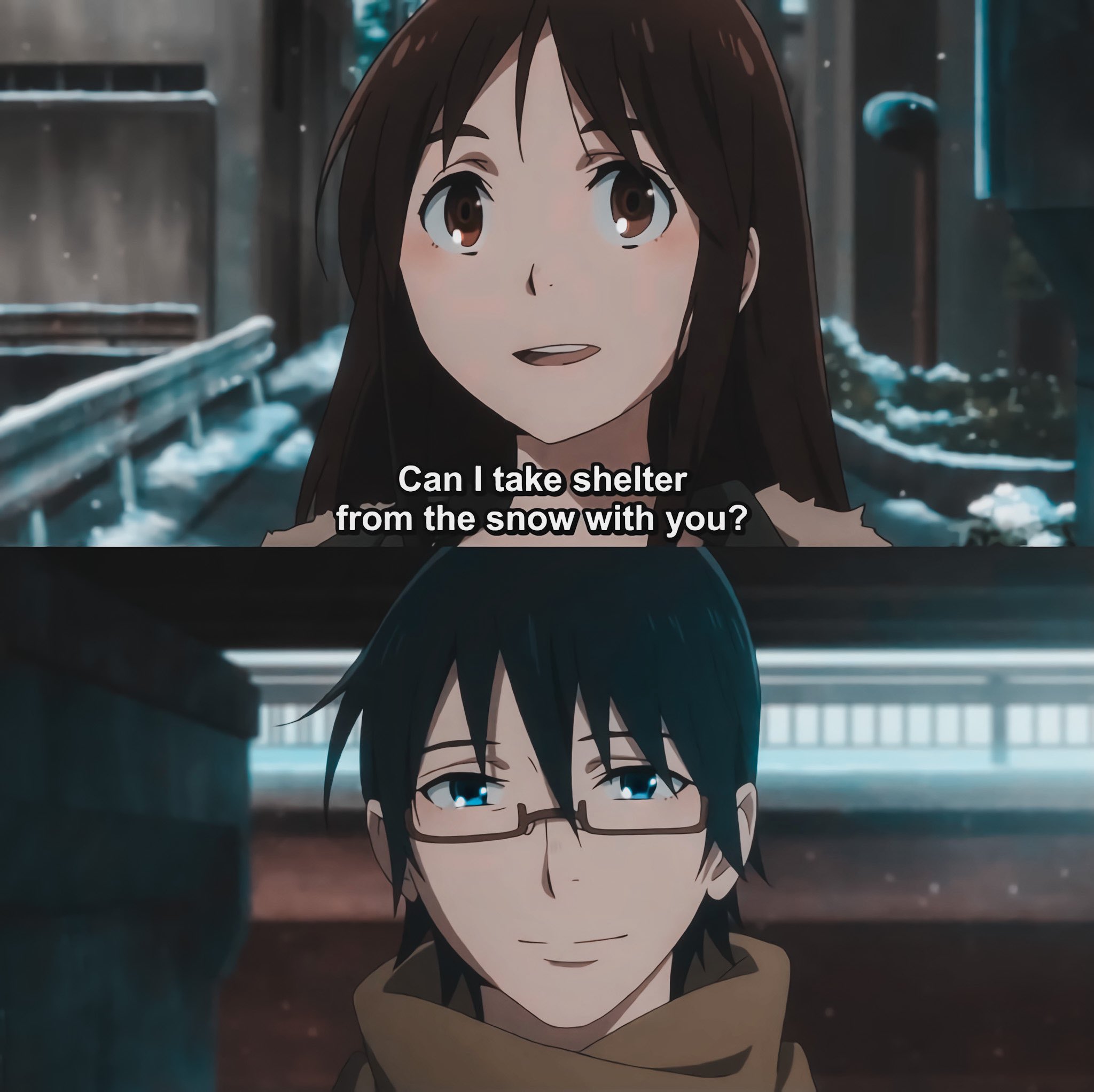 Anime Aesthetics on X: Anime : Erased  / X