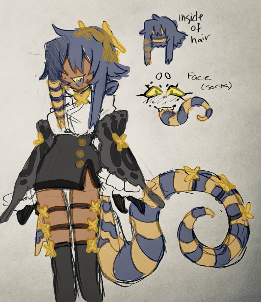 Admiral_Adopts's tweet photo. Lizard fashion designer • $50 #adopt #adopts #adoptable #adoptables #pta #ota #humanoidadopt #design #oc #ocforsale #monstergirl https://t.co/pAXtV04o6l