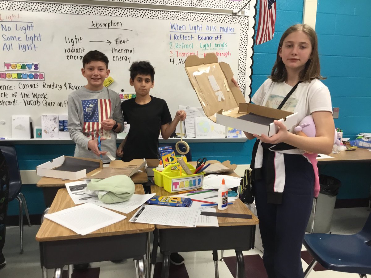 BRESStudentTwe1's tweet photo. 5th Grade made Solar Oven’s and made S’mores with the sun’s energy! ⁦@CounselorMac_BR⁩ ⁦@BristowRunES⁩ ⁦@RhondaJeck⁩ https://t.co/S7hOZEgWKb