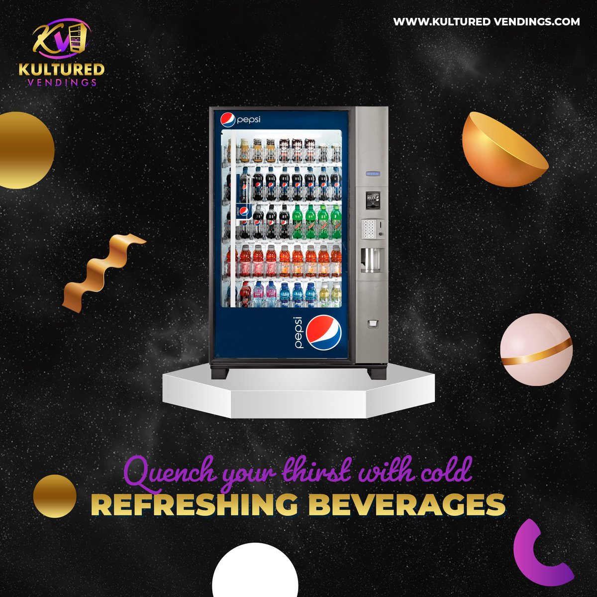 'Beat the heat with our cool and refreshing beverages! Which one is your favorite?'
#kulturedvending #vending #vendingmachine #beverage #vendingmachinebusiness #vendingmachines #vendingbusiness #coffee #snackvendingmachine #drinkvendingmachine #drinkvending #vendingmachinesnacks