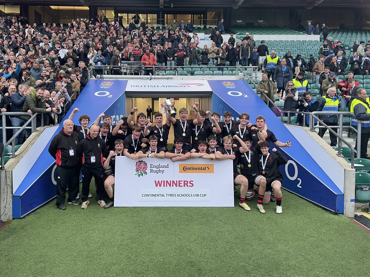 🏆Congratulations to all of our Continental Tyres @SchoolsCup winners! 😍🏉Excellent rugby on display throughout the competition and across the 2 finals' days! 👏A huge thanks to everyone involved, from all the teams to the fans who turned up to support!