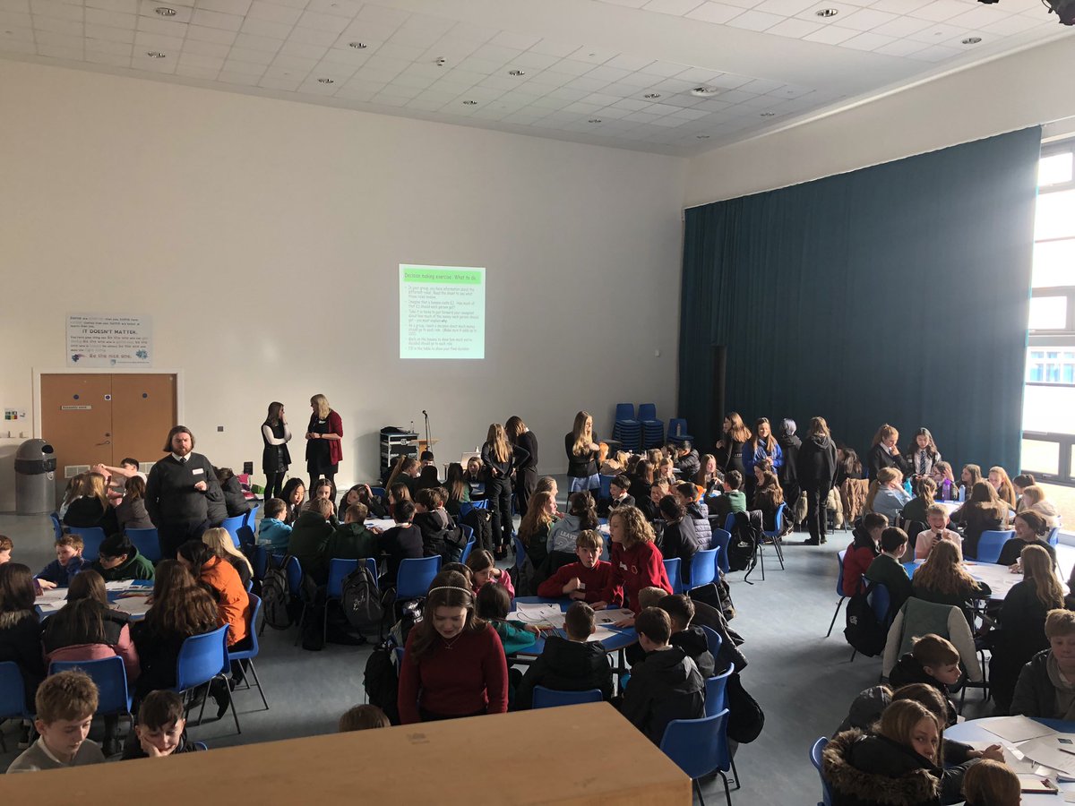 Absolutely wonderful to welcome 240 P7 pupils from @BarnhillPrimary <a href="/ForthillPrimary/">Forthill Primary</a> <a href="/EasternPrimary/">Eastern Primary</a>. This time, it was Social Subjects and Art &amp; Design leading on the theme of #Fairtrade. We were blown away by their collaborative approach to learning!