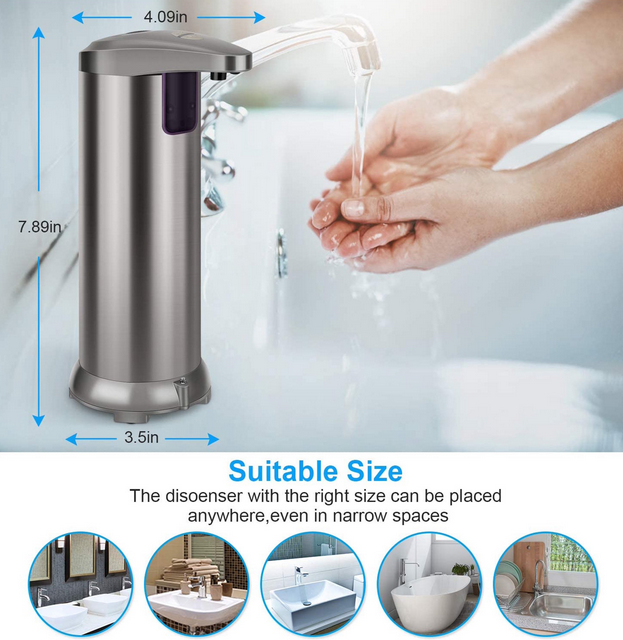 ErricoMichelle's tweet photo. Automatic Soap Dispenser!!!

Soap Dispenser, Auto Touch less Infrared Motion Sensor Soap Dispenser, Electric Soap Dispensers with Display!
#SoapDispenser #Soap #Dispenser #Automatic 
Order Here 👉 https://t.co/Ws6Q49Xjvd https://t.co/OuqwZi0LKa