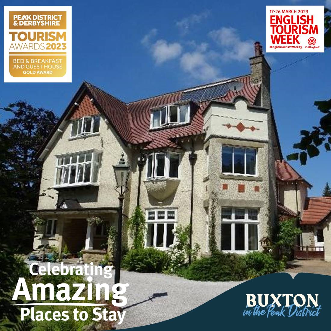 VisitBuxton's tweet photo. It’s #EnglishTourismWeek!

Celebrating amazing places to stay? I think we’ve got you covered in Buxton!

See our award-winning B&amp;Bs, such as @GrendonBnB, at https://t.co/GGuKyqnr2E

@VisitEnglandBiz @vpdd #Derbyshire #PeakDistrict #EnglishTourismWeek23 #ETW23 #VisitBuxton https://t.co/2xn3I0aDSK