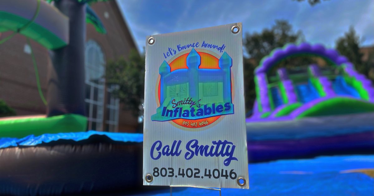 MalowMancini's tweet photo. Call now for March specials! #SmittysInflatables 803.402.4046 https://t.co/wmjYbzyN5a