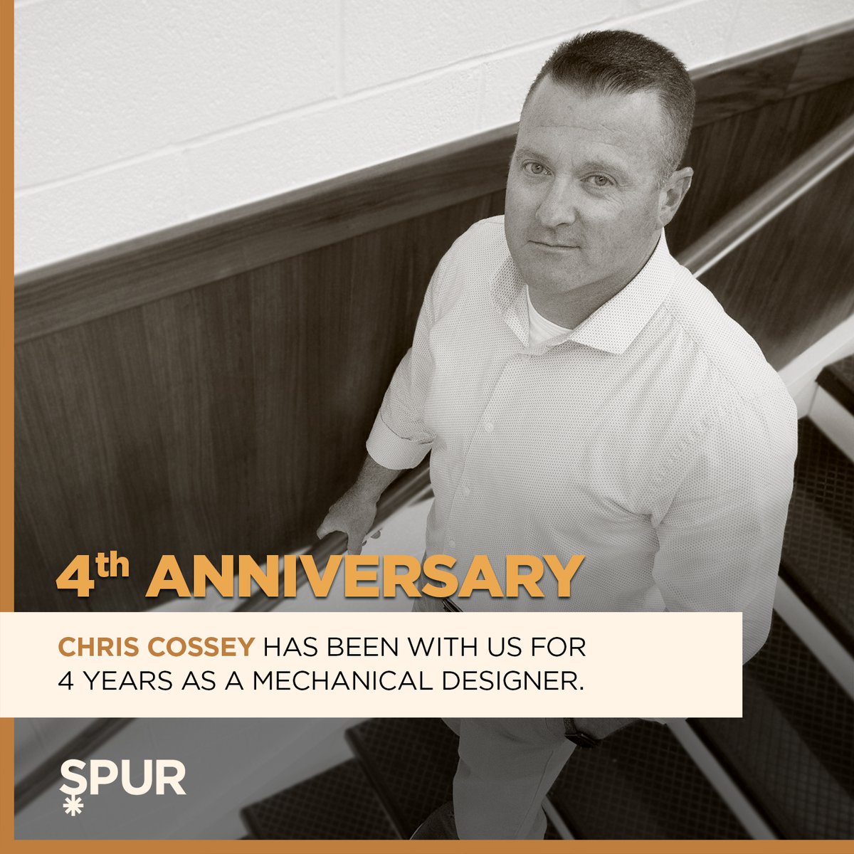 SpurDesignOKC's tweet photo. Thank you, Chris, for all of the hard work you contribute to Spur!
#designwithspur #joinourherd #employeeexperience #employeespotlight #employeerecognition #EmployeeAppreciation #architecturefirm #okcbusiness #okcbusinesses #okcarchitect #mechanicaldesign #mechanicaldesigner https://t.co/l78ggRxfPK