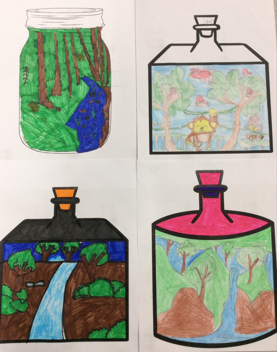 MrsC_017's tweet photo. For British Science Week, year 5 have started their cross curricular Biomes in a Bottle challenge inspired by @MissStanleyYr6 - making connections between Geography, Science, Art and Writing ๐ง @HaxbyRoad @ScienceWeekUK #HRSci #HRGeog #HRArt #HREng https://t.co/XKnmnu5S11