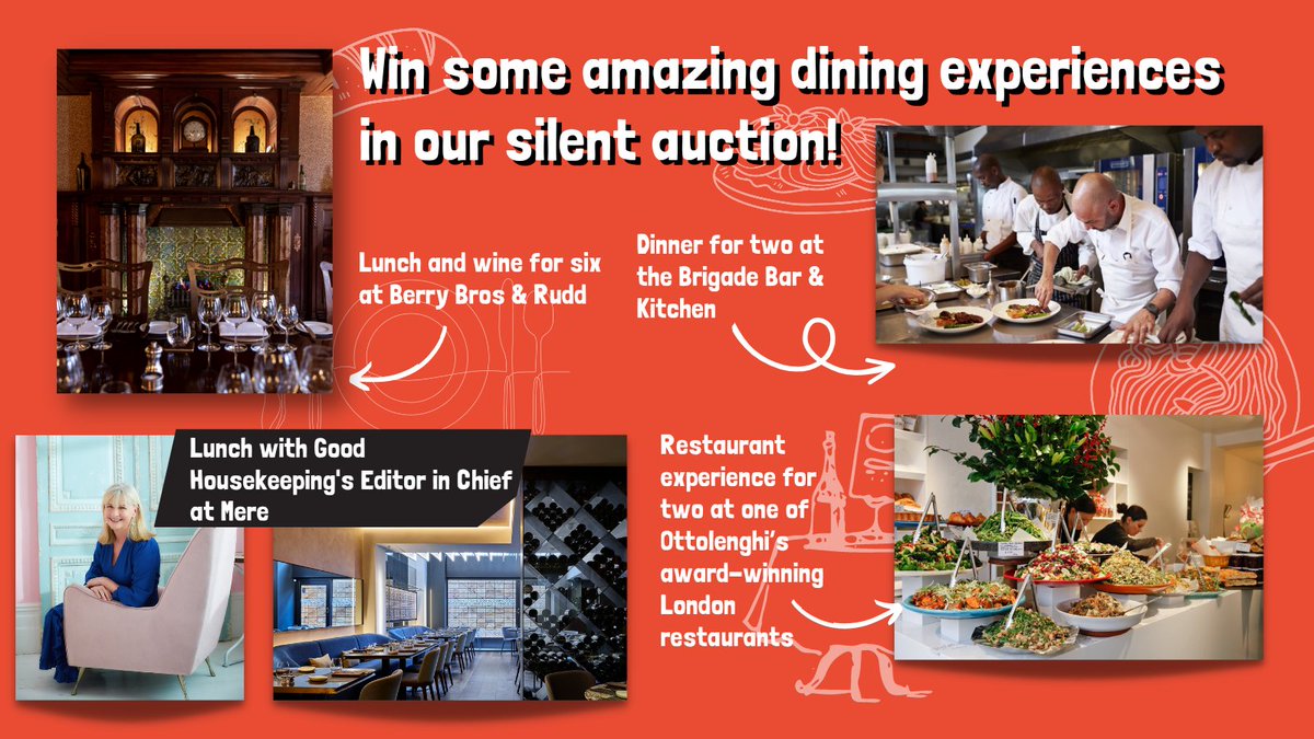 Calling all #Foodies! Don't miss out on our incredible range of food and drink Gala Auction prizes for a chance to treat someone special to some truly palatable experiences. Have a look...