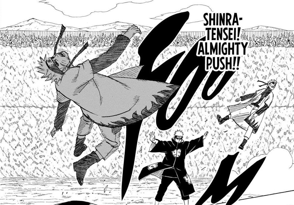 daily naruto on Twitter "Naruto vs Pain"