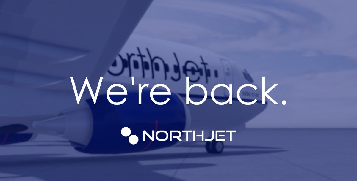 NorthJet Airlines tweet media