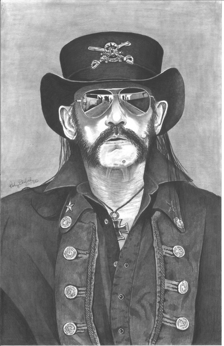 Here’s the finished Lemmy #motorhead #lemmy #theaceofspades