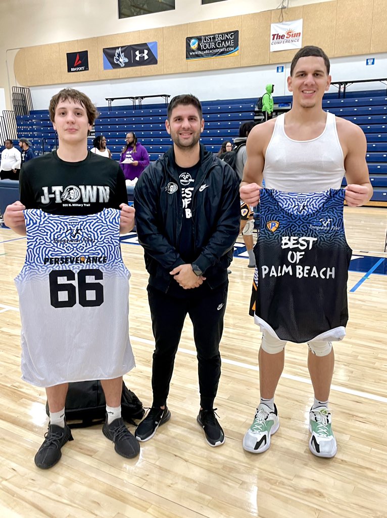 Jupiter Warriors Basketball (@1tribebball) on Twitter photo Thanks to <a href="/Rangeman_Films/">Films, Rangeman Media</a> and <a href="/Perseverance_bb/">PerseveranceBball</a> for allowing Jackson Baer, Juan Bell-Rodriguez and Coach JD DePasquale to participate in the Best of Palm Beach All Star Game. Great showcase of the talent the county has to offer. #TheBrotherhood Thanks to <a href="/Rangeman_Films/">Films, Rangeman Media</a> and <a href="/Perseverance_bb/">PerseveranceBball</a> for allowing Jackson Baer, Juan Bell-Rodriguez and Coach JD DePasquale to participate in the Best of Palm Beach All Star Game. Great showcase of the talent the county has to offer. #TheBrotherhood
