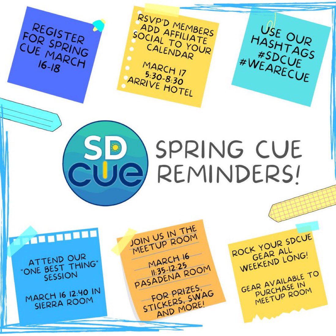See you at #cue23