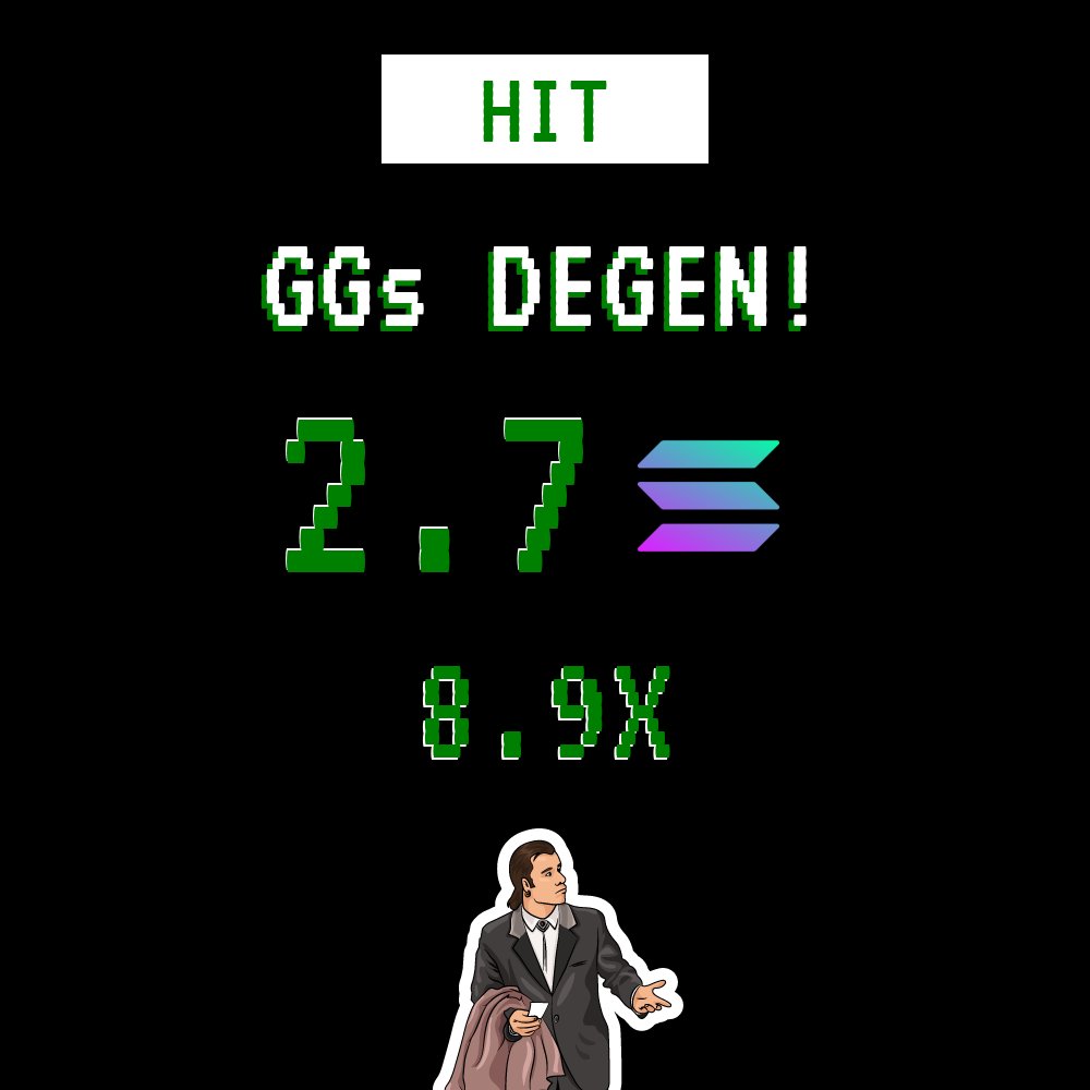 StayDegen's tweet photo. A degen won a nice bag of $SOL using their rent money 💰

Let's get some Ws in the comments ⬇️

Are you degen enough? https://t.co/S8Qh82fEfe https://t.co/ARXicEunSE