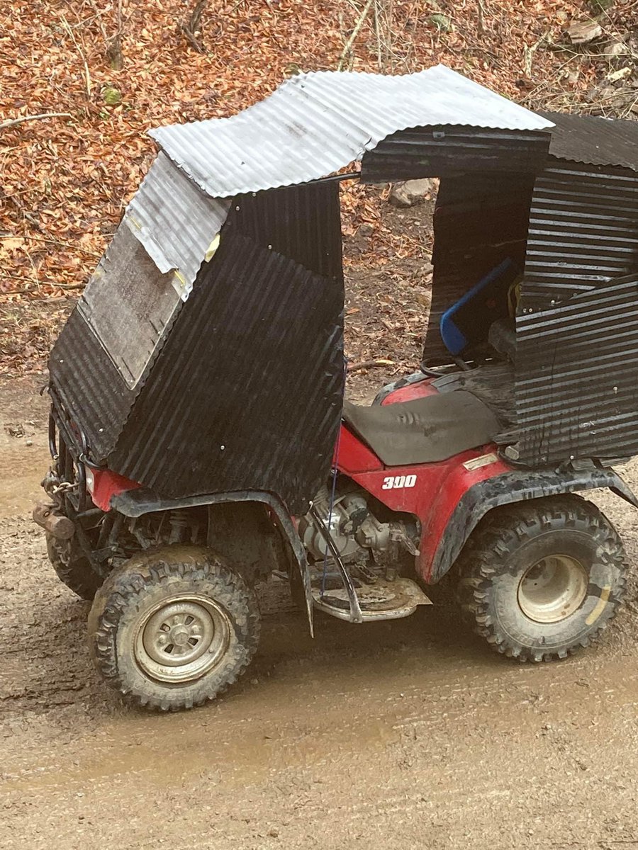 uncledoomer's tweet photo. built my own killdozer to take on the homeowners association https://t.co/hPEGHzltap
