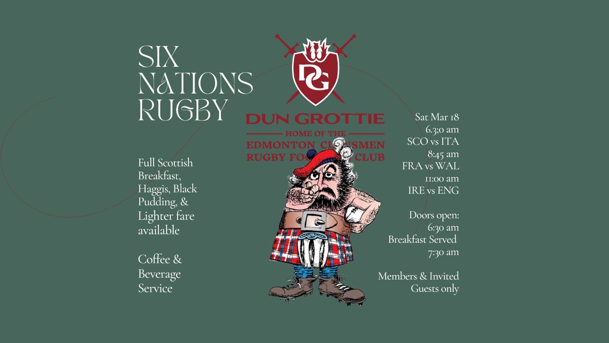 DunGrottie's tweet photo. The morning after St Patrick's Day. The real question is will ye stay up late or git up early?

@clansmen_rugby 

#seeyouatthewood https://t.co/8l8EmXBcPQ