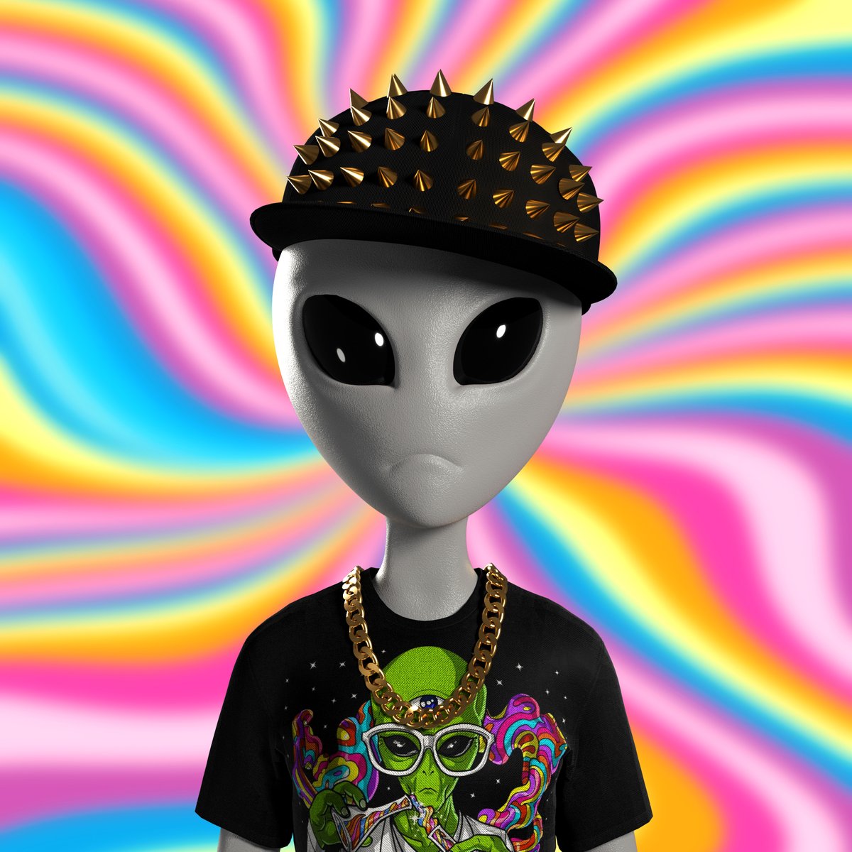 nftspacelab's tweet photo. Alien Rapper #NFT #NFTCommunity #nftdesign #nftdesigncompany #blockchainservices https://t.co/24DWvZY6yu