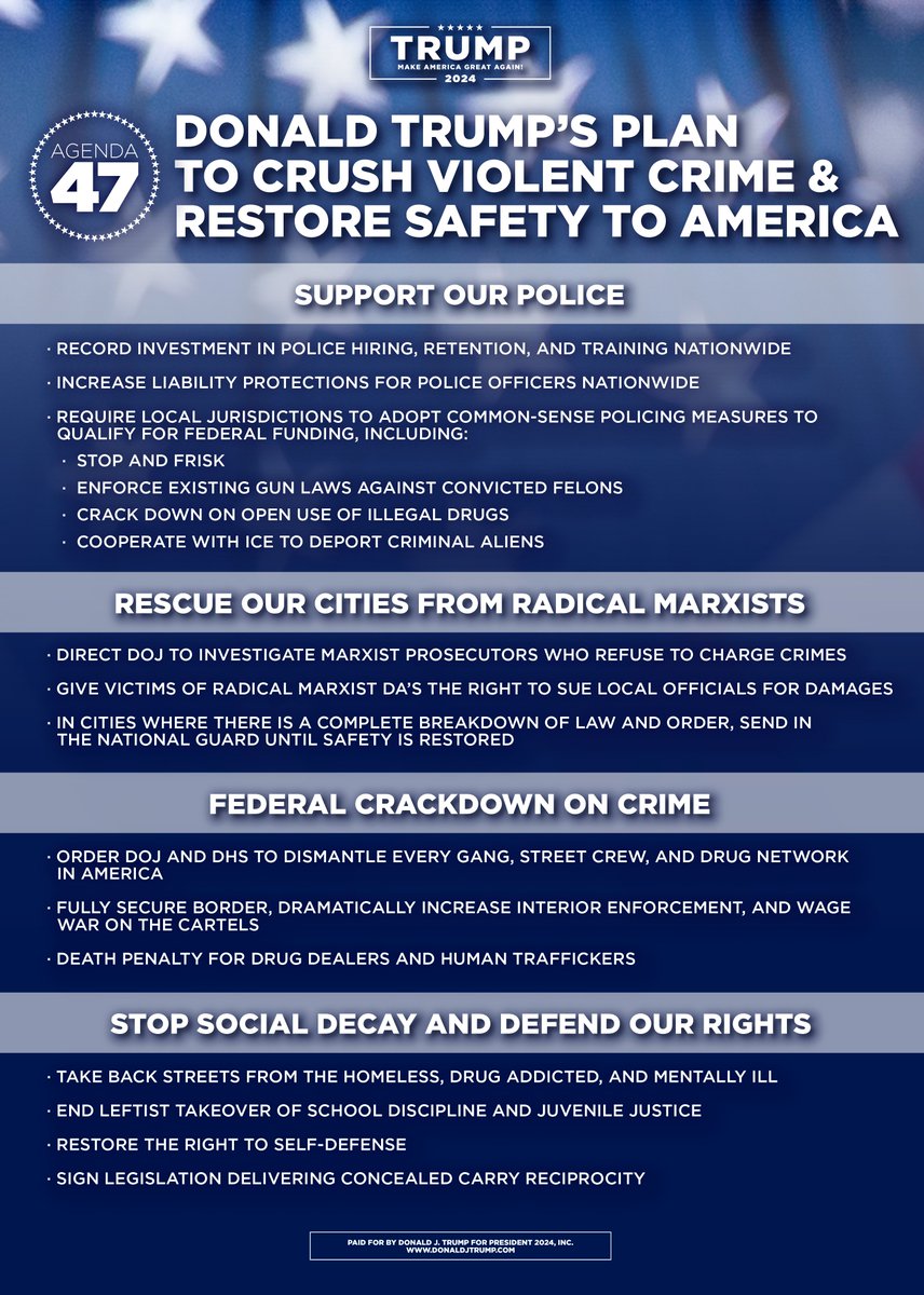 UNoSeeUm's tweet image. President Trump: “On day one we will revoke Joe Biden’s new executive order establishing Marxist Diversity Equity and Inclusion czars in every agency of the federal government.”

#Club45 #Club47 

Watch Live on Rumble here: rumble.com/v2a7kv4-club-4…