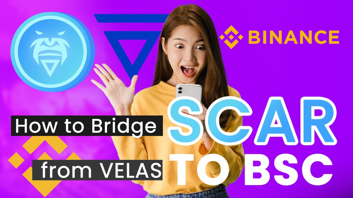 Are you ready to bridge your #SCAR? 

We've got your back❗️😉

Let us walk you through the process! 

Hop on board and join us as we guide you step-by-step through the process.

#Velhalla #Web3 #PlayAndEarn #Web3game #Metaverse #Youtubetutorial #SCARBridge #SCARxBSC #BNB #Binance