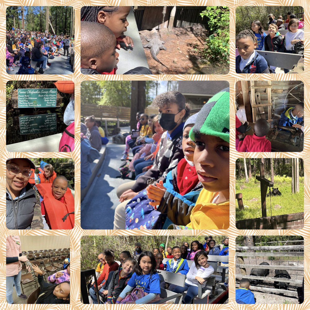 Phenomenal STEAM exploration at the Okefenokee Swamp by students through a living history tour, nature show, and boat and train rides. @APS_Gifted @APSTAGAcademy @APSMAJ_Elem @rob_p_williams_ @melsithole