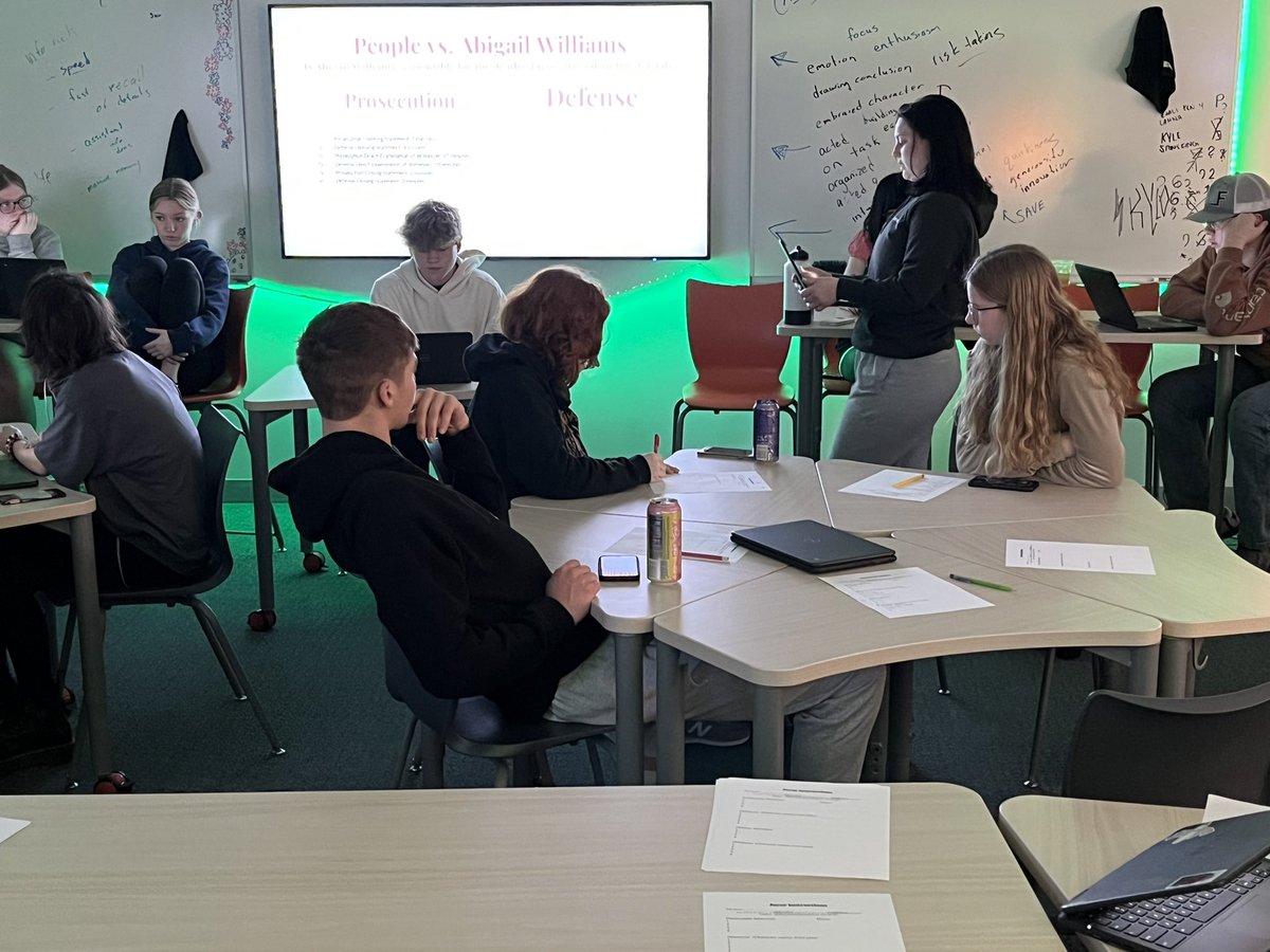 rae_lani's tweet photo. Love seeing our English III curriculum in action with the intentionally-designed summative assessment Mock Trial #powerstandards @felixst @MsVessar @PCHSprincipals @DrJonrs https://t.co/zjbNeNNVxR