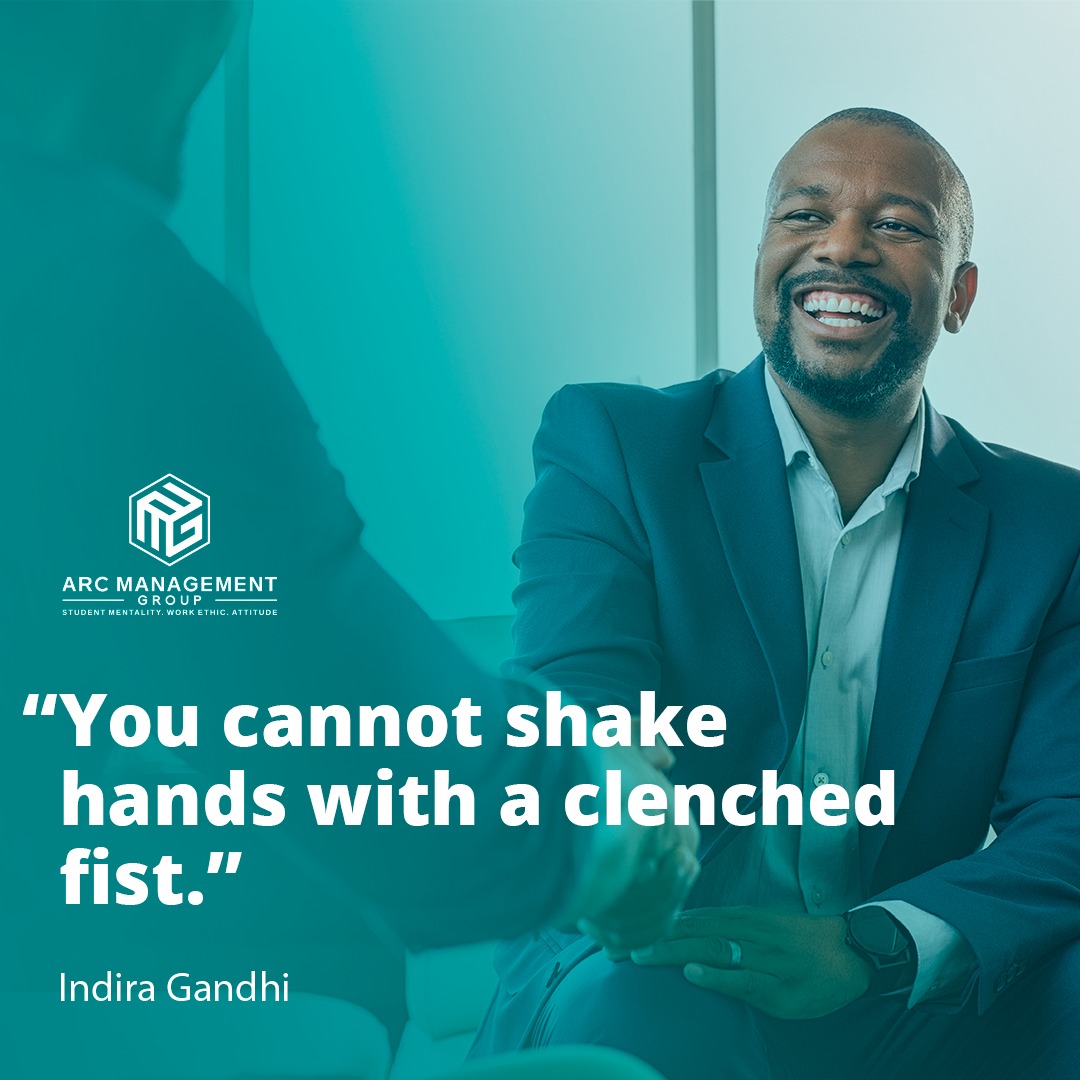 _ArcManagement's tweet photo. Staying open, positive, and friendly is the key to strong leadership! We know you have the makings of a great leader. It’s time to show the world! 💪
#DailyMotivation #DailyGrind #BusinessMindset #GoGetter #LeadeshipSkills #PersonalDevelopment https://t.co/gqRF6IetFi
