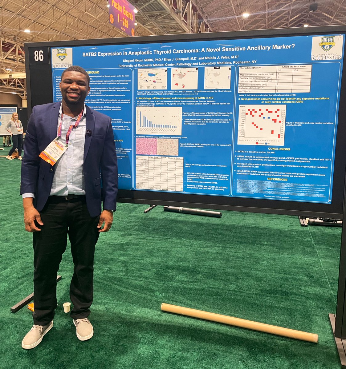 It was awesome to present our research @TheUSCAP #USCAP2023 ….