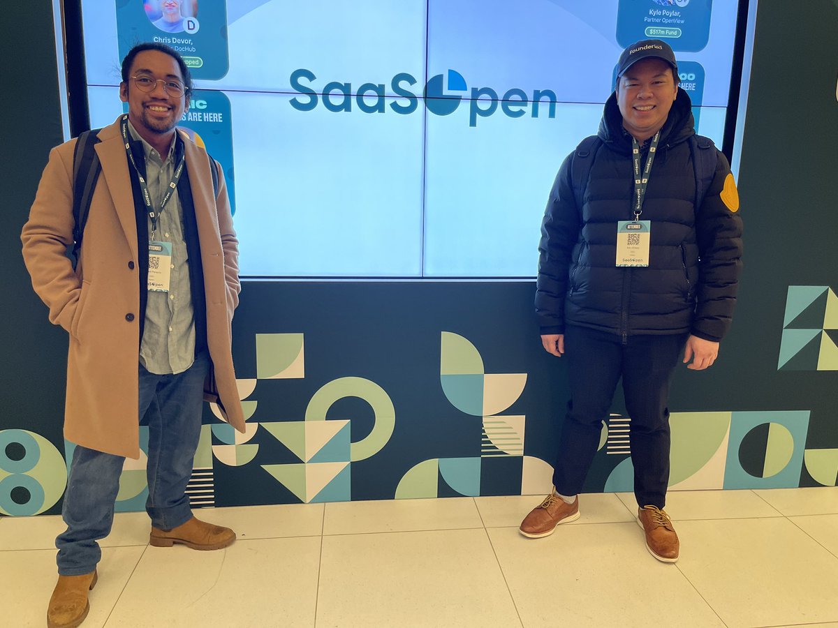 in NYC for SaaSOpen until the 18th!