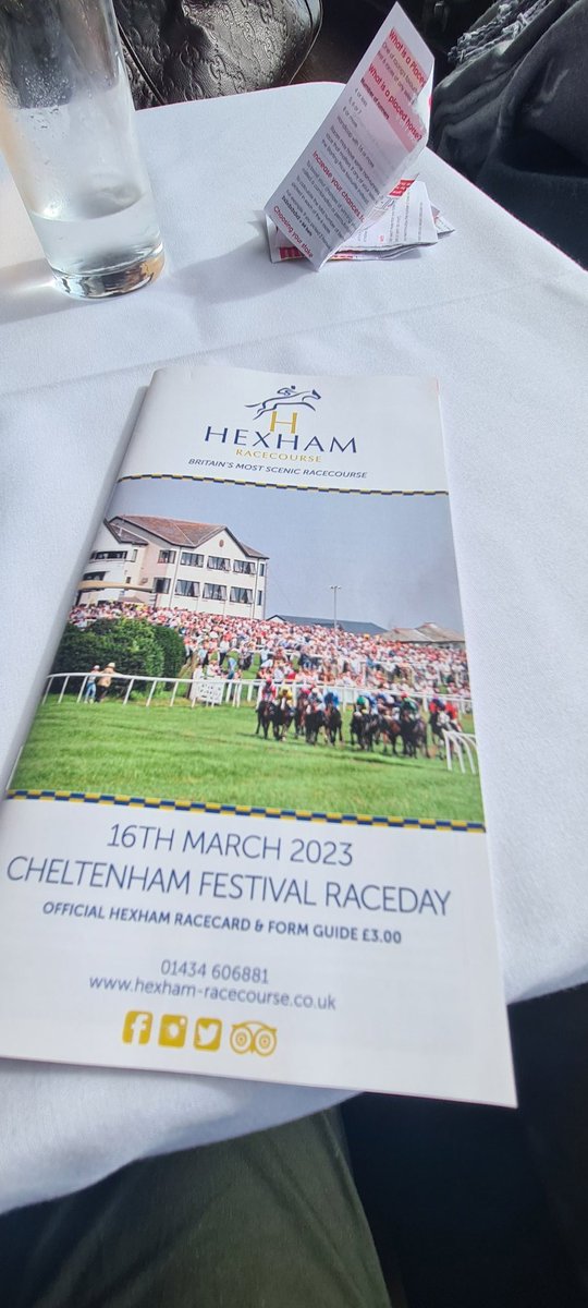 Muskyqos's tweet photo. @HexhamRaces 
Looking fwd to a great day....  and the sun is shining. https://t.co/kUiSzpA0s1