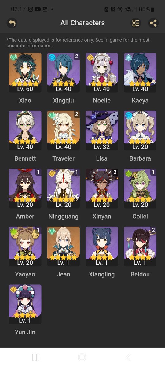 GamingyKates's tweet photo. 4th Acc
-Xiao
-Jean
-AR30 ASIA SERVER https://t.co/IpGLG3PN1t
