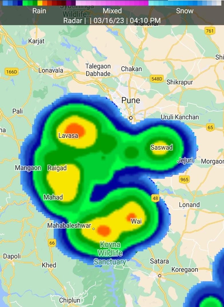 meet_abhijit's tweet photo. #Thunderstorm struck at #SahyadriGhat blt of #Satara & #Pune dt with #Kokan #Ghat base/ leeward ⛈️
With this 1st century of 2023 is here for #Maharashtra 🌧️
Live #Rainfall till 6pm
#Dhom, #Wai 106mm
#Lavasa 36
#Kumbheri 35
#Warasgaon,#Velhe 34
#Atvan 31
#Panshet 19
#Mulshi 15 https://t.co/AbqdoWGmxe