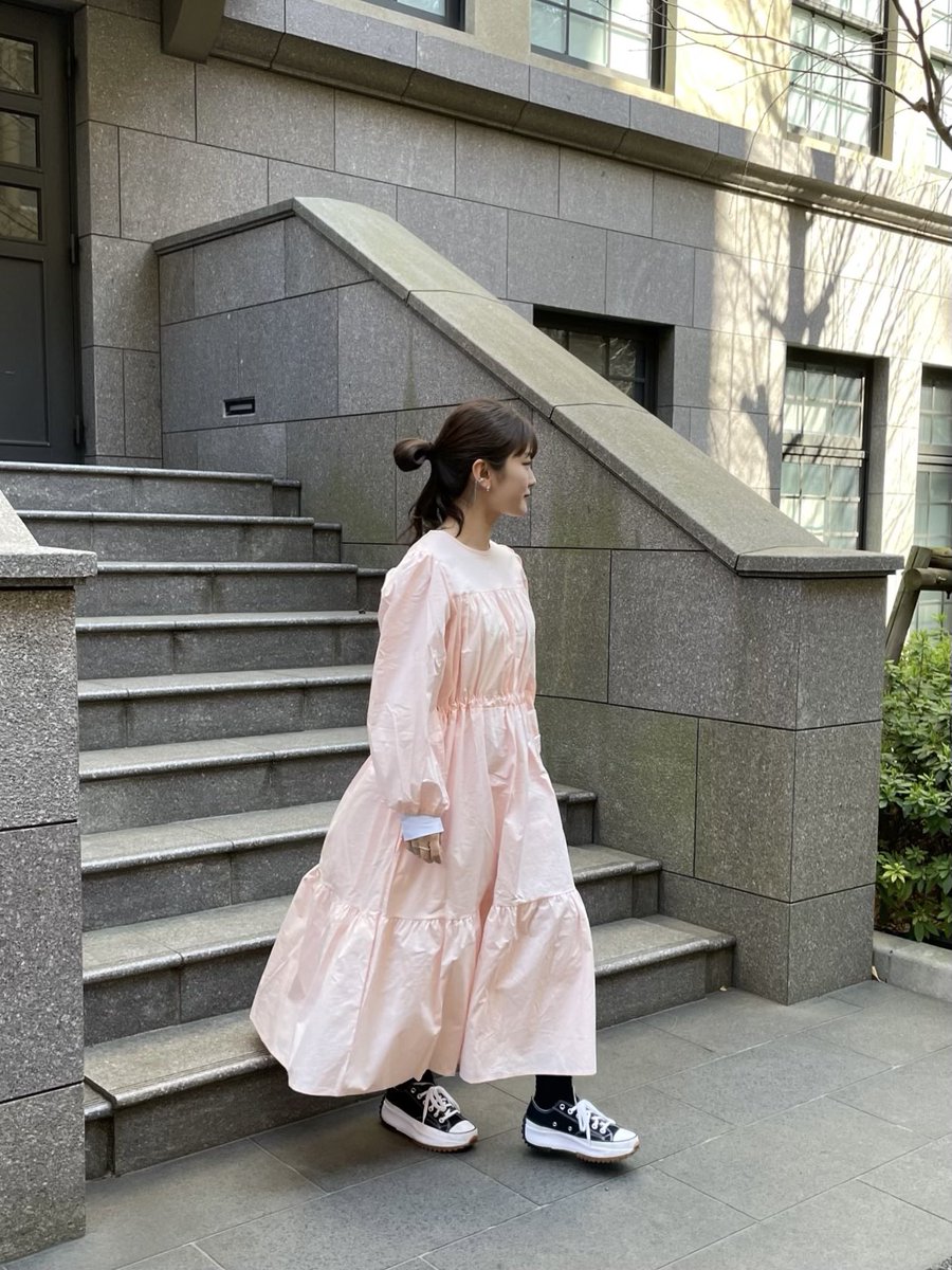 ____mayu21____'s tweet photo. 春にサラッと１枚で着たいワンピース4選🌸 https://t.co/oiojCNi8ka