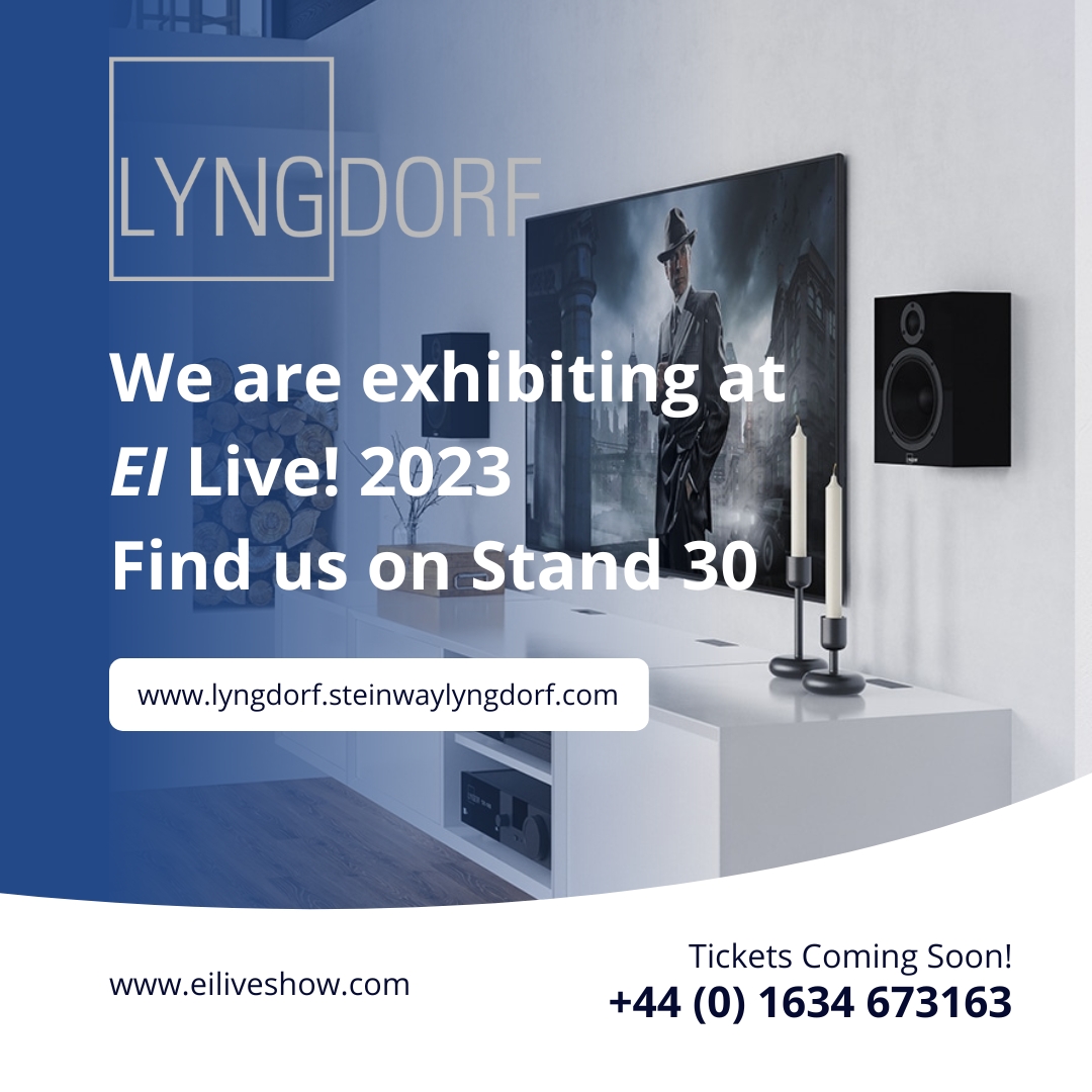 Did you know Lyngdorf will be exhibiting on stand 30 this year? Why not book your ticket and come see them. EI Live! 2023

#amplifier #custominstall #speakers #loudspeakers #homecinema #immersiveaudio #bigscreen #newlevel #soundquality #movietime #innovation #productoftheyear