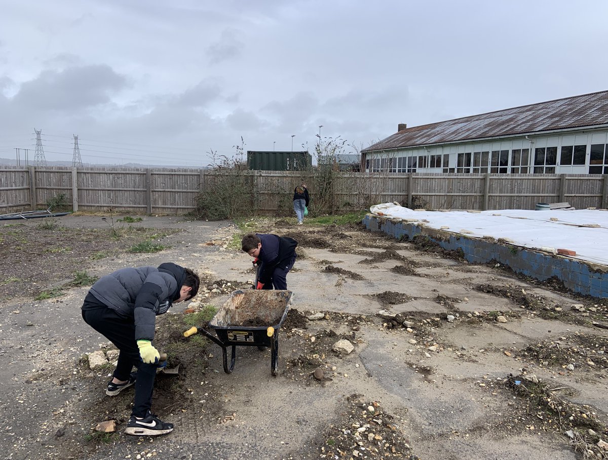 PowerHousePoole's tweet photo. We loved welcoming the High Sheriff of Dorset and @DorsetComFnd to Cornerstone Patch this week. And we celebrated another grant from @bhcoastallotto which means with @Cherries_Live we can progress installing our raised beds! Thanks Muddy Boots &amp; @mbwilkes_quarry for your help! https://t.co/4HIRr2PcjA