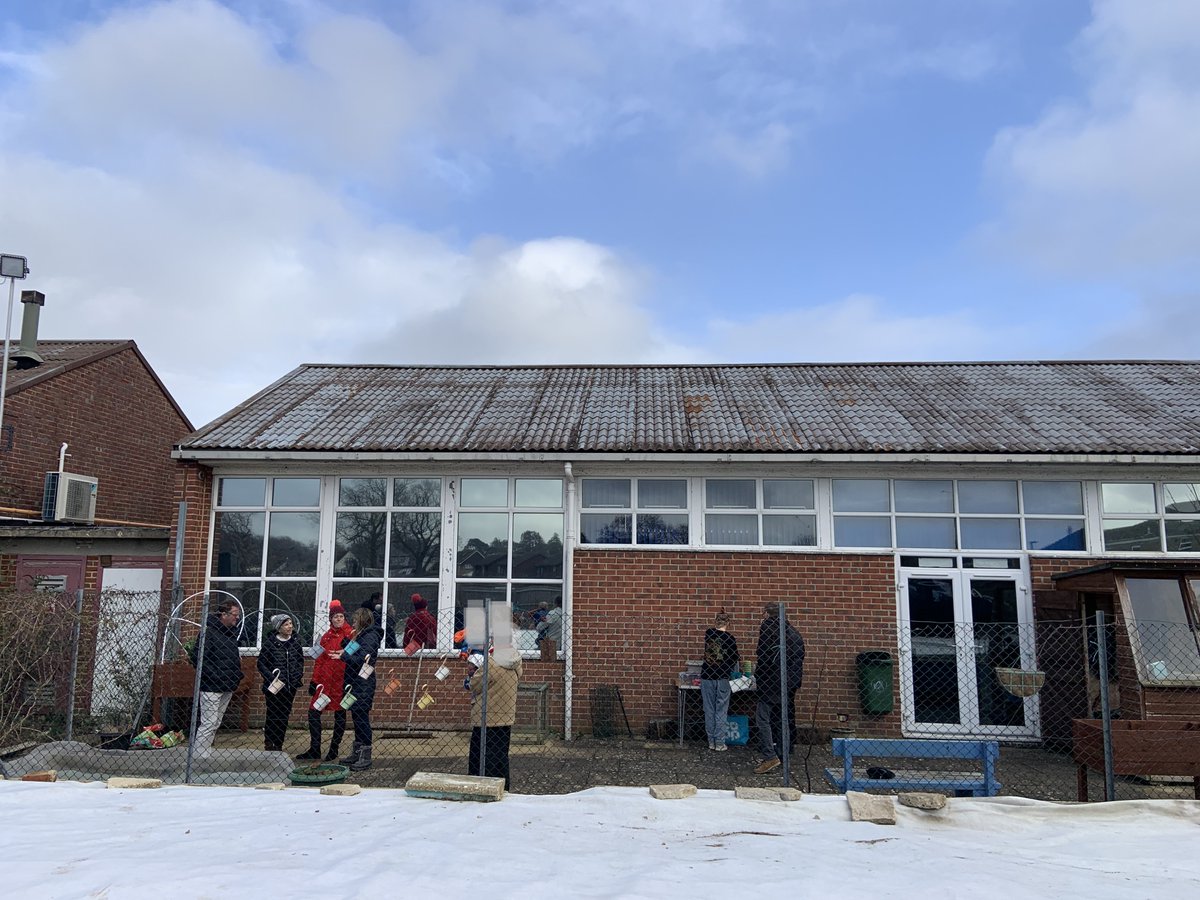 PowerHousePoole's tweet photo. We loved welcoming the High Sheriff of Dorset and @DorsetComFnd to Cornerstone Patch this week. And we celebrated another grant from @bhcoastallotto which means with @Cherries_Live we can progress installing our raised beds! Thanks Muddy Boots &amp; @mbwilkes_quarry for your help! https://t.co/4HIRr2PcjA