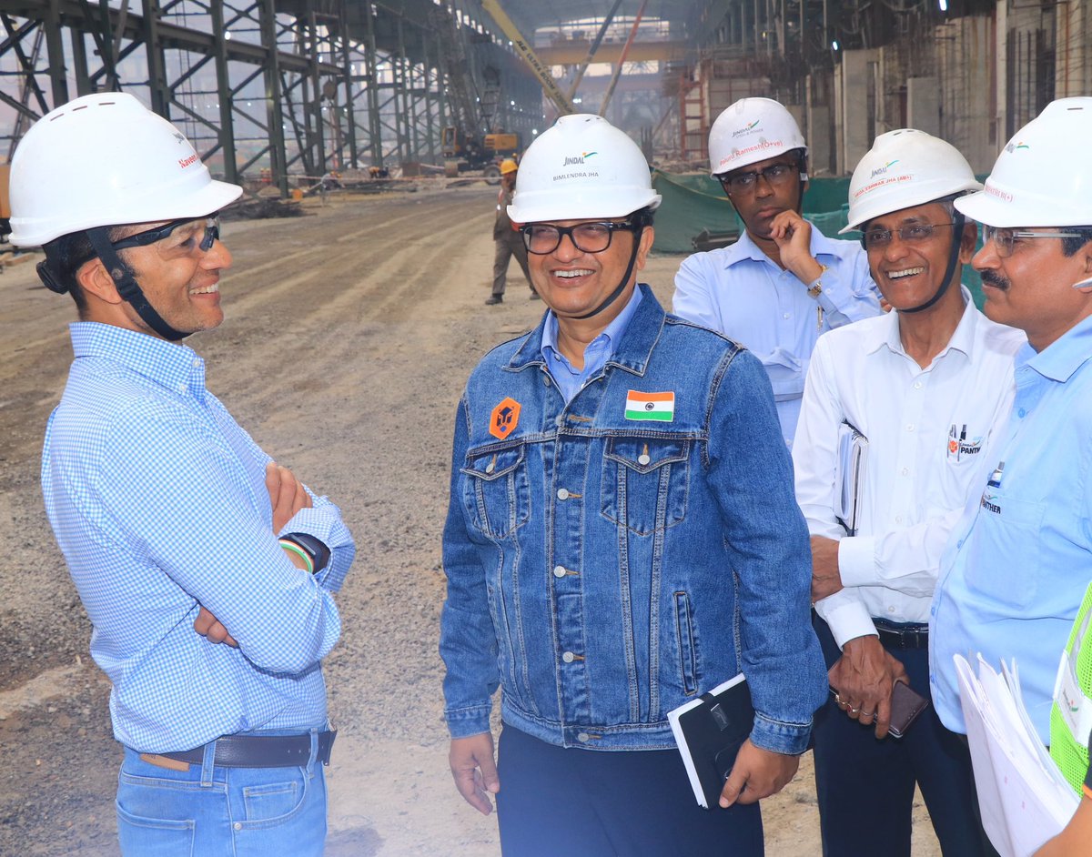 JINDAL STEEL & POWER on Twitter "Leading with a vision Our Chairman