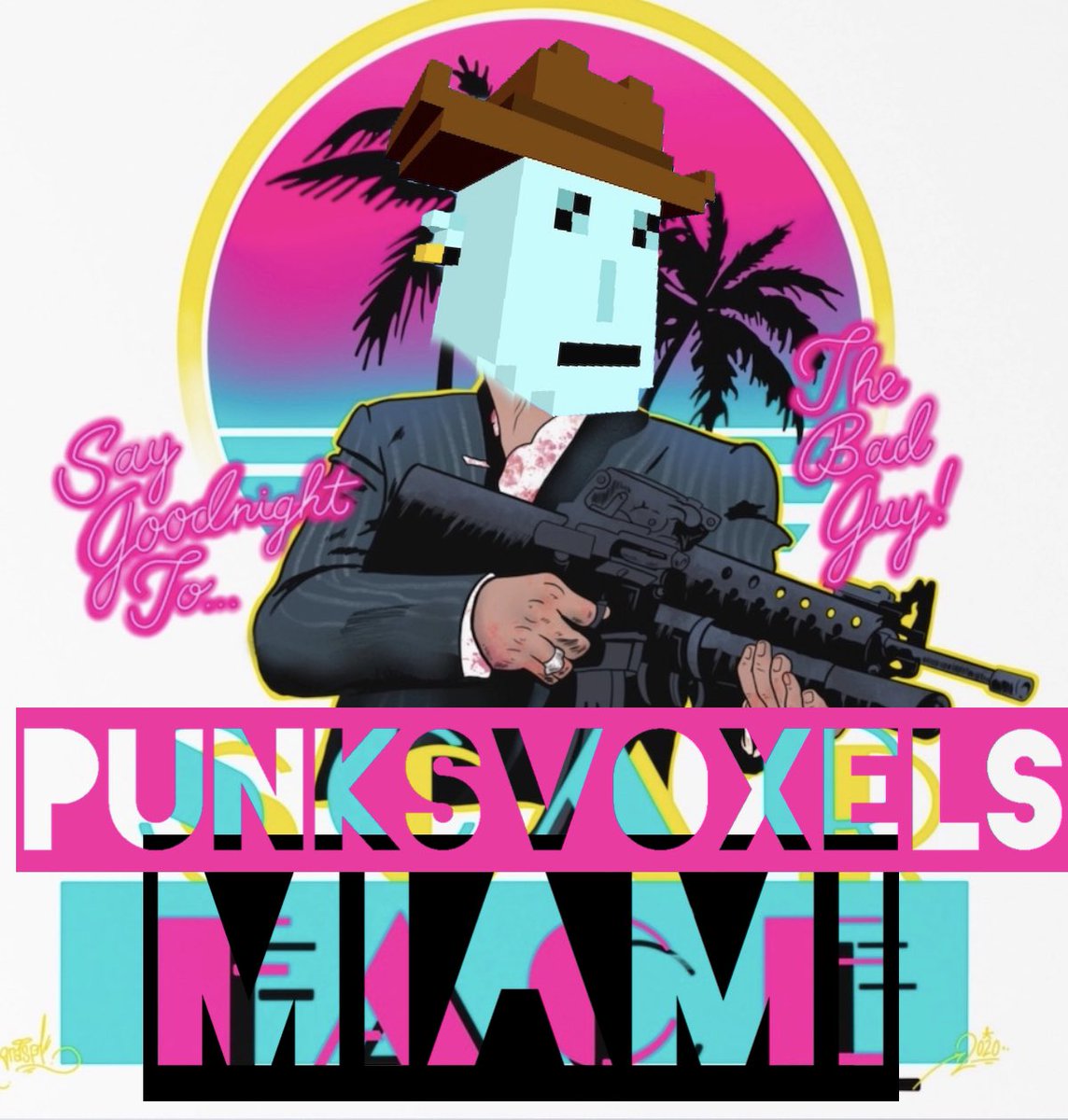 dhyc_eth's tweet photo. ๐ซ Say hello to my little 3D friends!๐ฅ๐จ @PunksVoxels, the 3D derivative project of @cryptopunks! Own a piece of history and join the punk rebellion or get smoked by Tony.. Itโs your choice.. ๐จ #PunksVoxels #CryptoPunks #Scarface #NFTs โThe world is yoursโ๐ https://t.co/S5QkWymonh