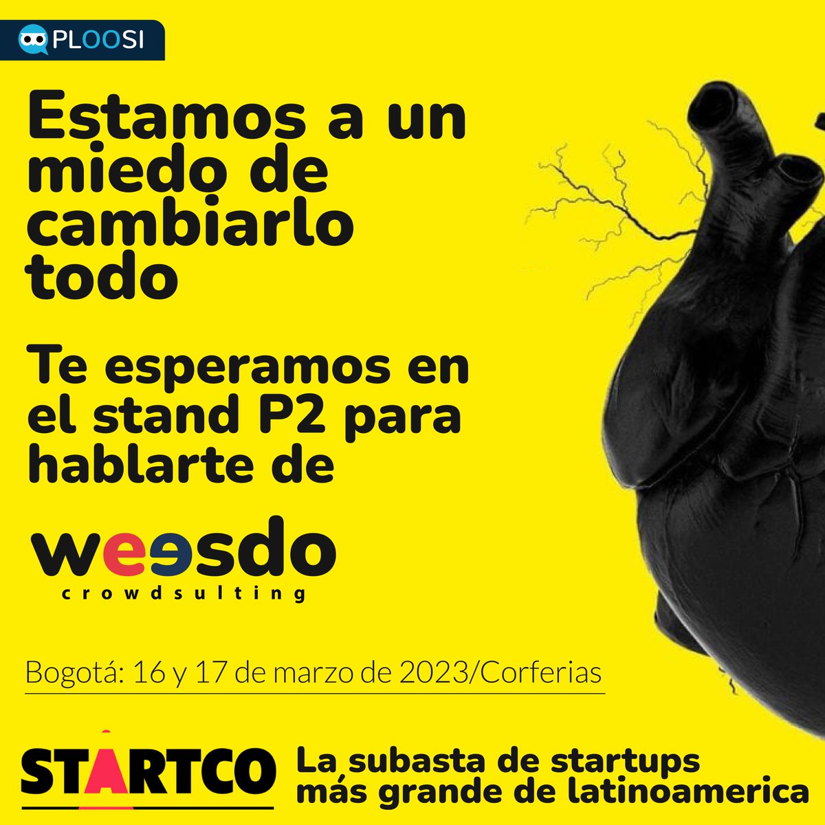 Ploosi_'s tweet photo. Brindamos soluciones de TI para que tu organización pueda alcanzar los resultados esperados, de una manera fácil, rápida y accesible.

En Ploosi mejoramos la sociedad a través de la #sabiduríacolectiva. Nos vemos en #startco2023 con la presentación de nuestra plataforma weesdo. https://t.co/gdmt45kul5